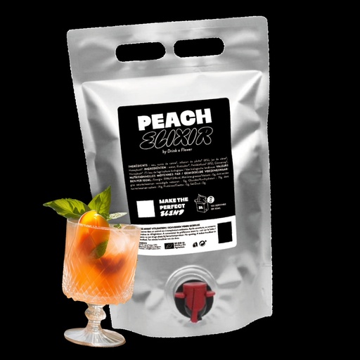 [ELPE3L] Elixir - Peach BIO - Poches 3L